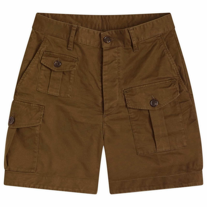 Photo: Dsquared2 Men's Sexy Cargo Shorts in Military Green