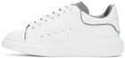 Alexander McQueen SSENSE Exclusive White Reflective Oversized Sneakers