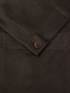 Stòffa - Woven Cashmere Blazer - Brown