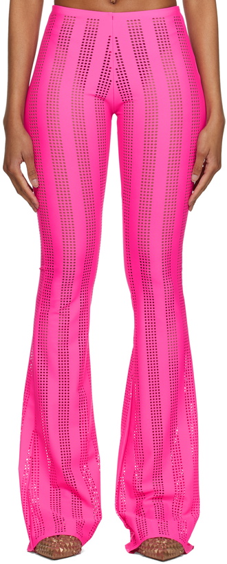 Photo: FAL-ASH Pink Lasercut Leggings