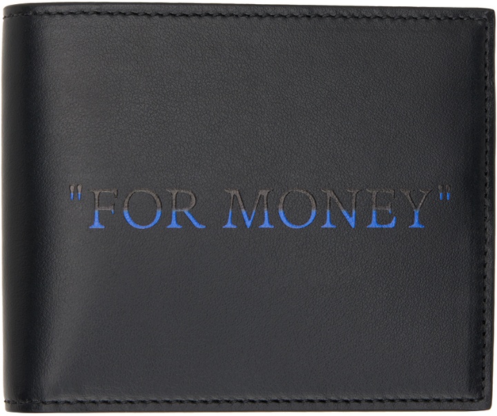 Photo: Off-White Black Quote Bookish Wallet