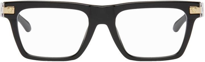 Photo: Versace Black Rectangular Glasses
