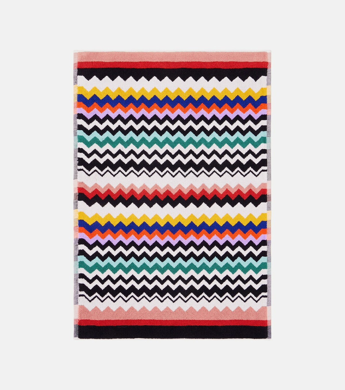 Missoni Zigzag cotton terry bath mat