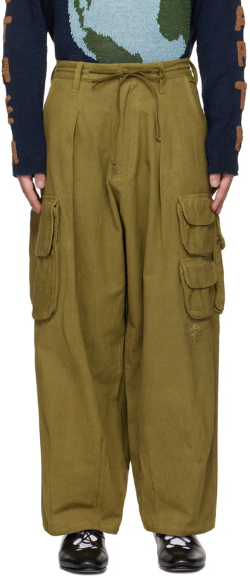 Photo: Story mfg. Khaki Forager Cargo Pants