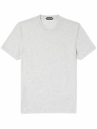 TOM FORD - Slim-Fit Cotton-Blend Jersey T-Shirt - Gray