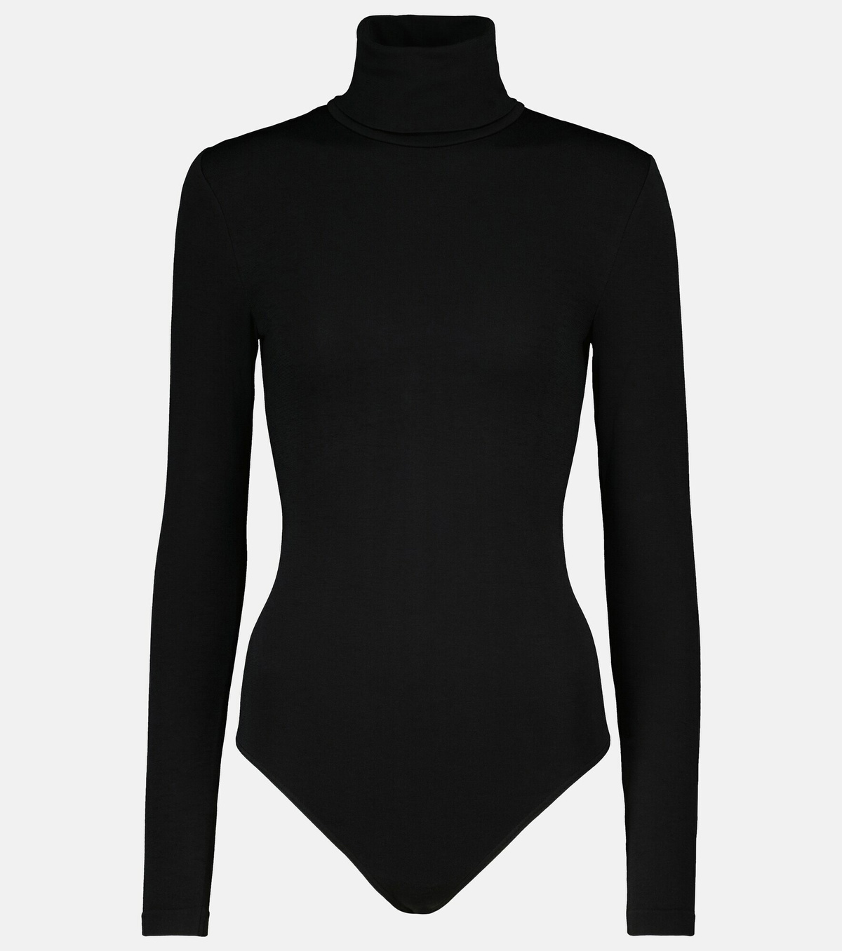 Wolford - Colorado cotton-blend turtleneck bodysuit Wolford