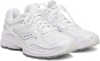 Saucony White ProGrid Omni 9 Socktop Sneakers