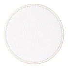 Maison Margiela Six-Pack White Leather Coasters