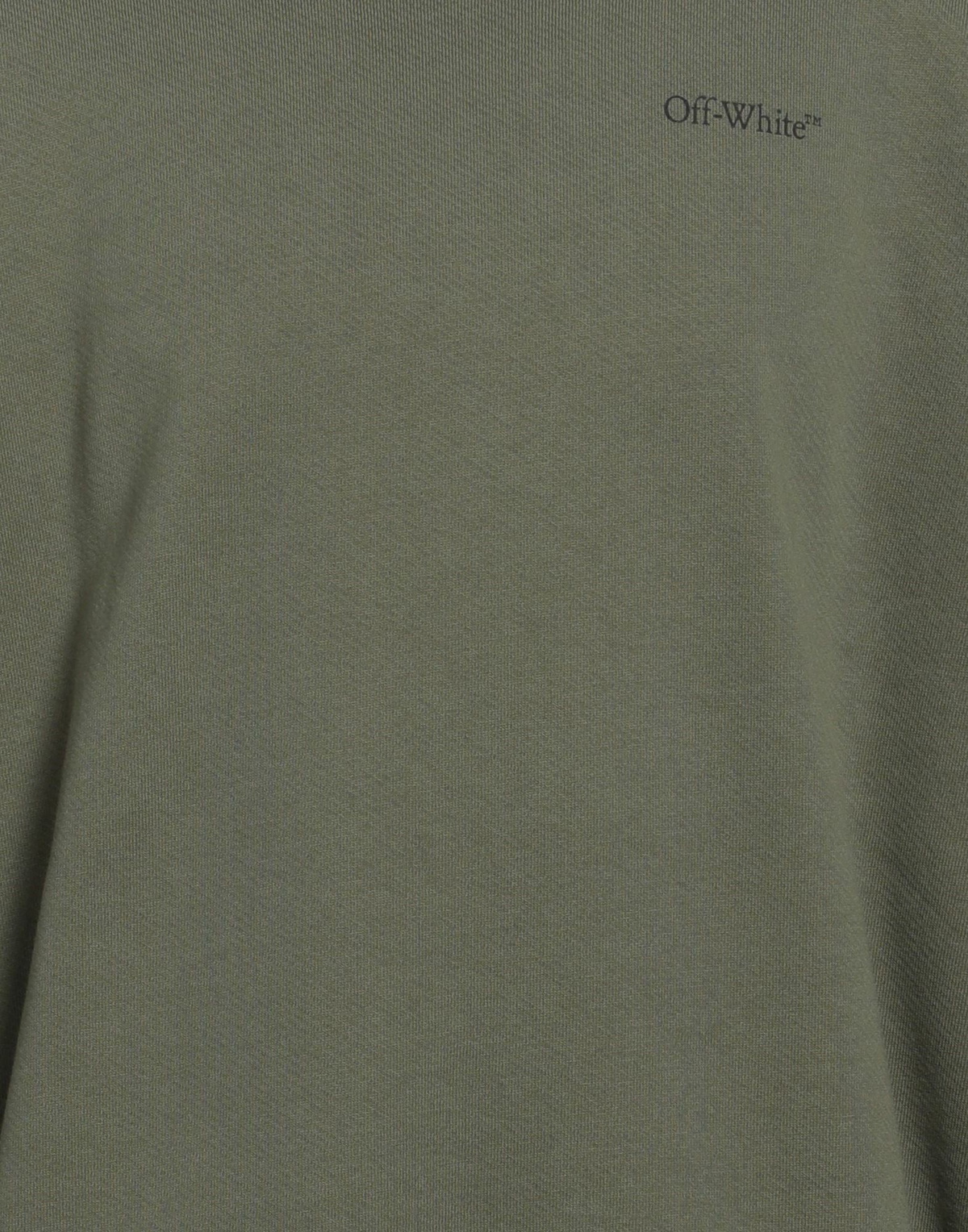 Off-white Mens Sweatshirt Military in Green