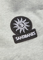 Sandbanks Logo Cotton Sweatpants Grey
