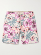 ISABEL MARANT - Helani Quilted Floral-Print Cotton Drawstring Shorts - Neutrals