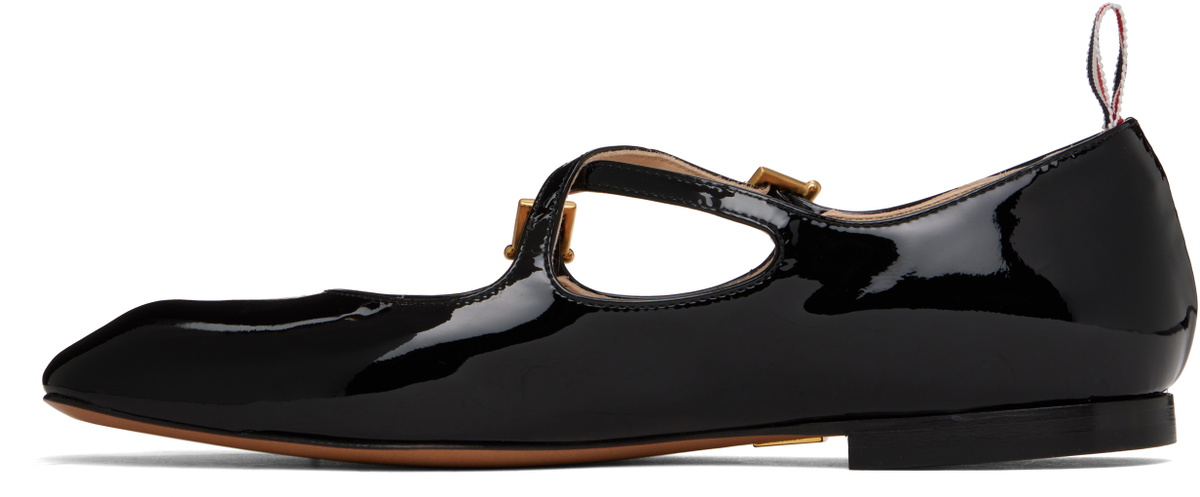 Thom Browne Black Thom John Ballerina Flats