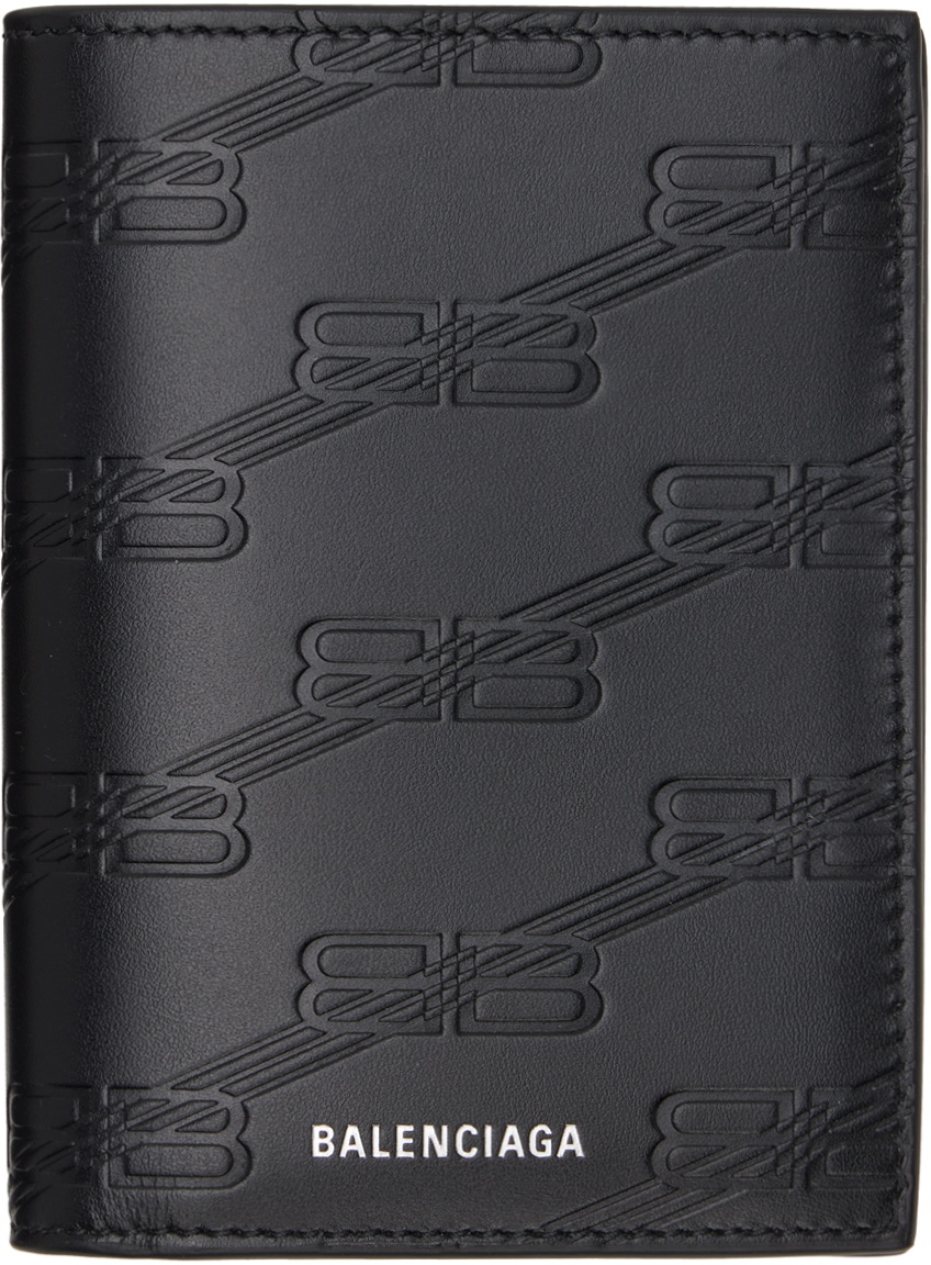 Balenciaga - Logo-Print Textured-Leather Zip-Around Wallet - Men - Black  Balenciaga