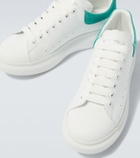 McQueen Oversized leather sneakers