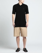 Mcqueen Mens Polo shirt in Black