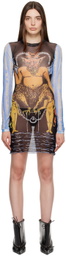 Feben Multicolor 'The Devil' Minidress