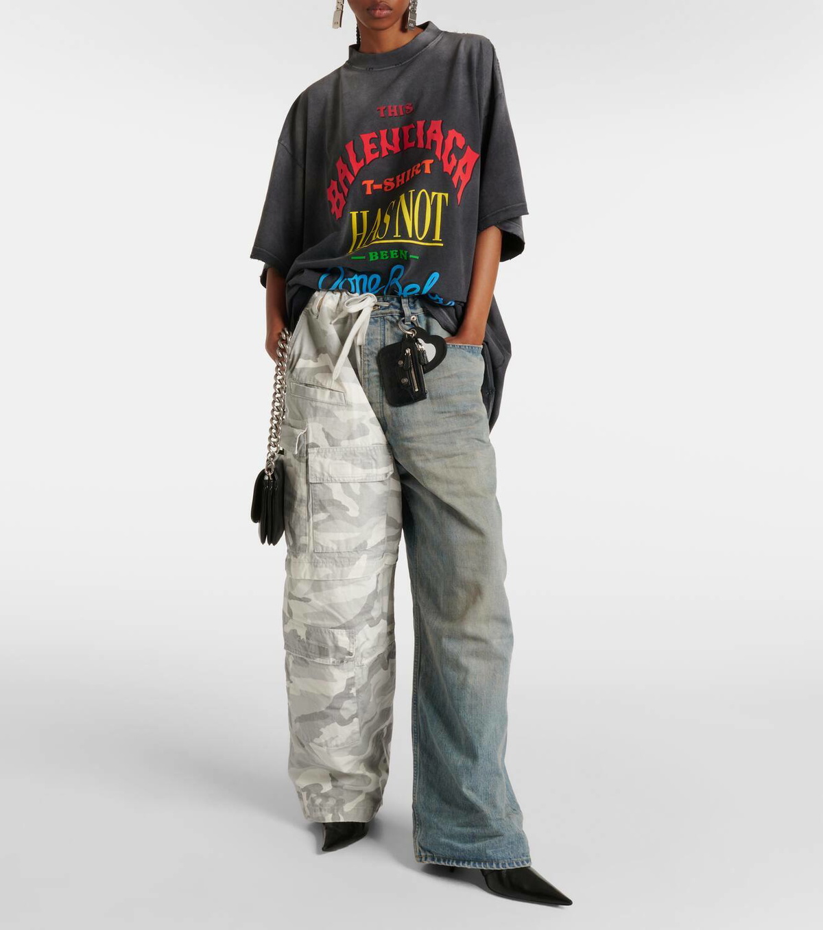 Balenciaga Not Been Done cotton jersey T-shirt Balenciaga