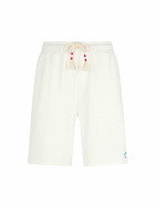 MC2 Saint Barth Man White Cotton Bermuda