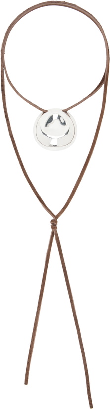 Photo: éliou Gold & Brown Martelo Wrap Necklace