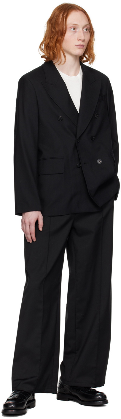 Our Legacy Black Unconstructed DB Blazer Our Legacy