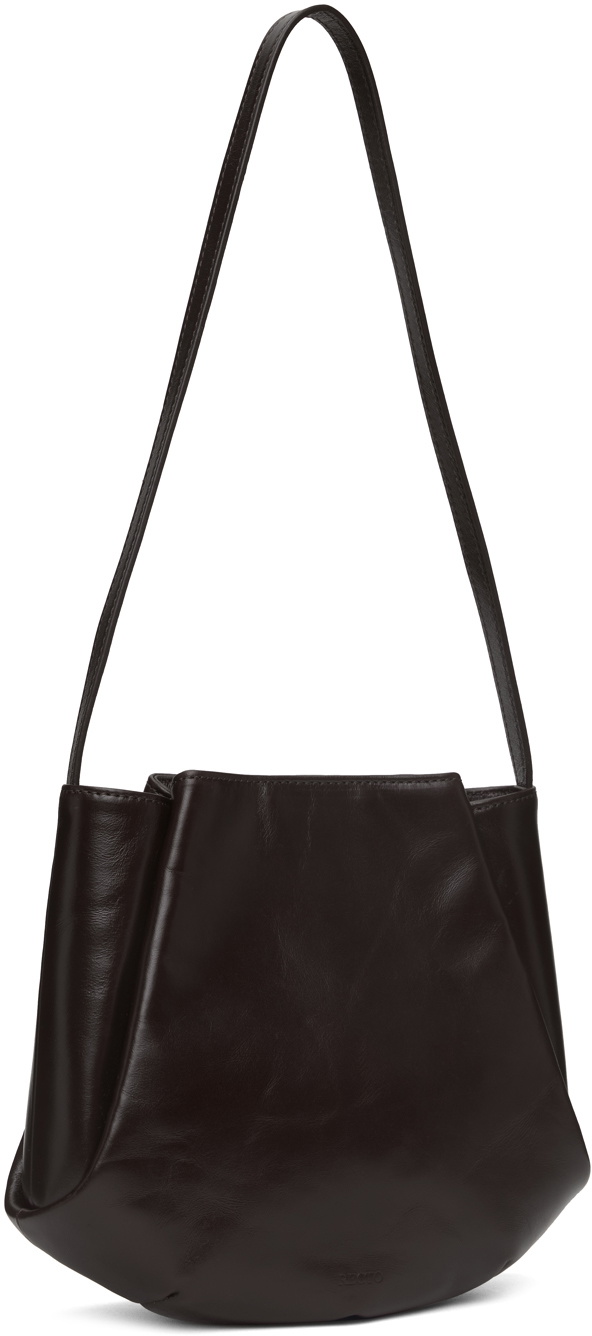 Recto Burgundy 'La Tulip' Sling Bag