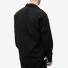 C.P. Company Men's Arm Lens Zip Overshirt in Black