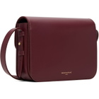 Maison Kitsuné Burgundy Edie Bag