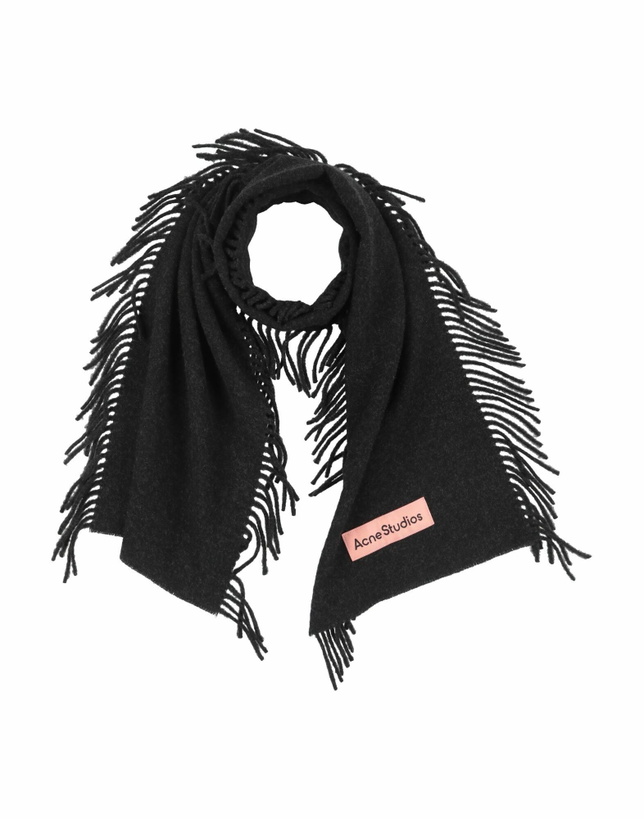 Photo: Acne Studios Womens Scarf in Black