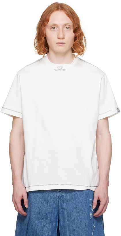 Photo: ADER error White Graphic T-Shirt