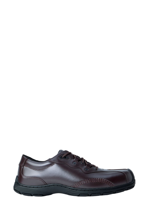 Photo: Dr. Martens Aurix 5i Oxblood Satin Finish Leather Lace Ups