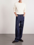 NN07 - Jett 30035 Waffle-Knit Organic Cotton Sweater - Neutrals