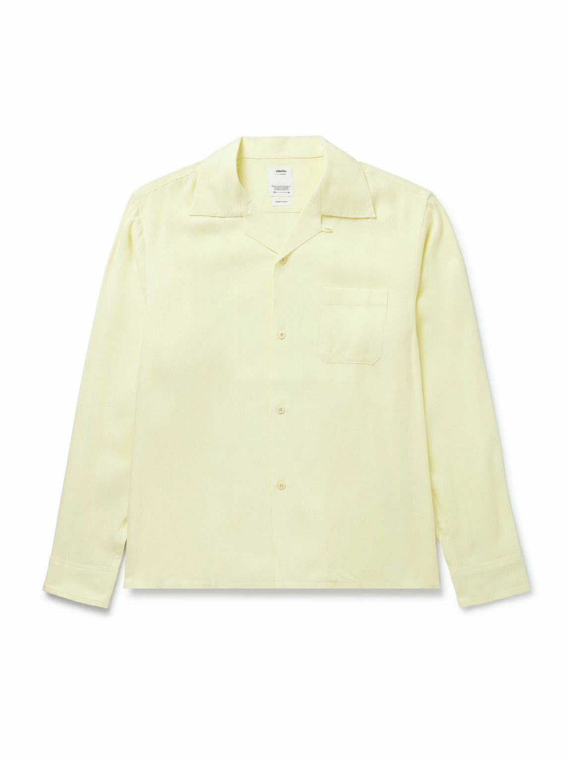 名品 visvim OXFORD SHIRT YELLOW LINE Mサイズ Visvim Men's Albacore Oxford Shirt in White Visvim