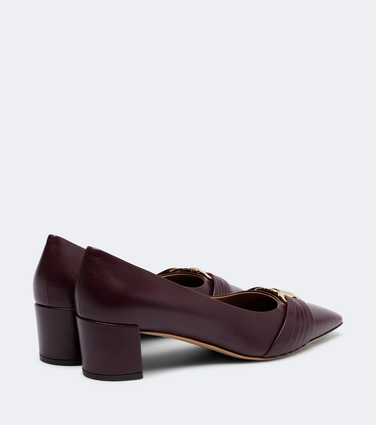 Ferragamo Tillya leather pumps