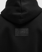 Rough. PADDED ZIP HOODIE Black Mens Hoodies/Zipper