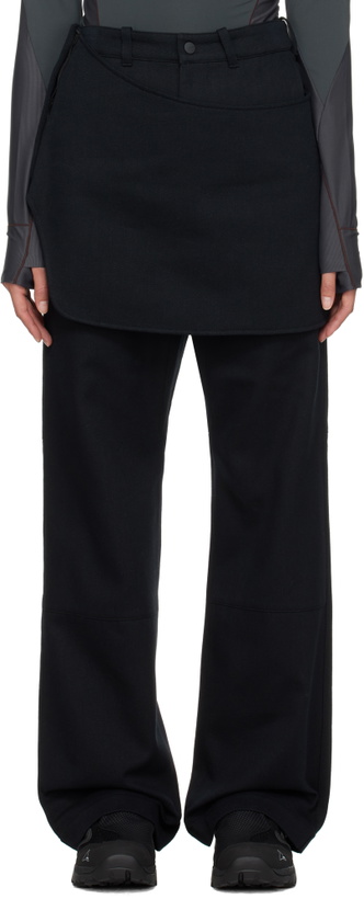 Photo: HYEIN SEO Black Flap Trousers