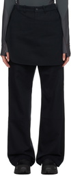 HYEIN SEO Black Flap Trousers