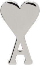AMI Paris Silver Ami de Cœur Stud Single Earring