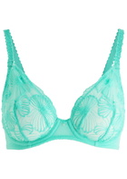 Wacoal Cateline Lace Plunge bra Turquoise