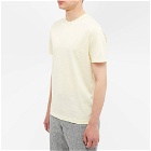 Sunspel Men's Classic Crew Neck T-Shirt in Lemon