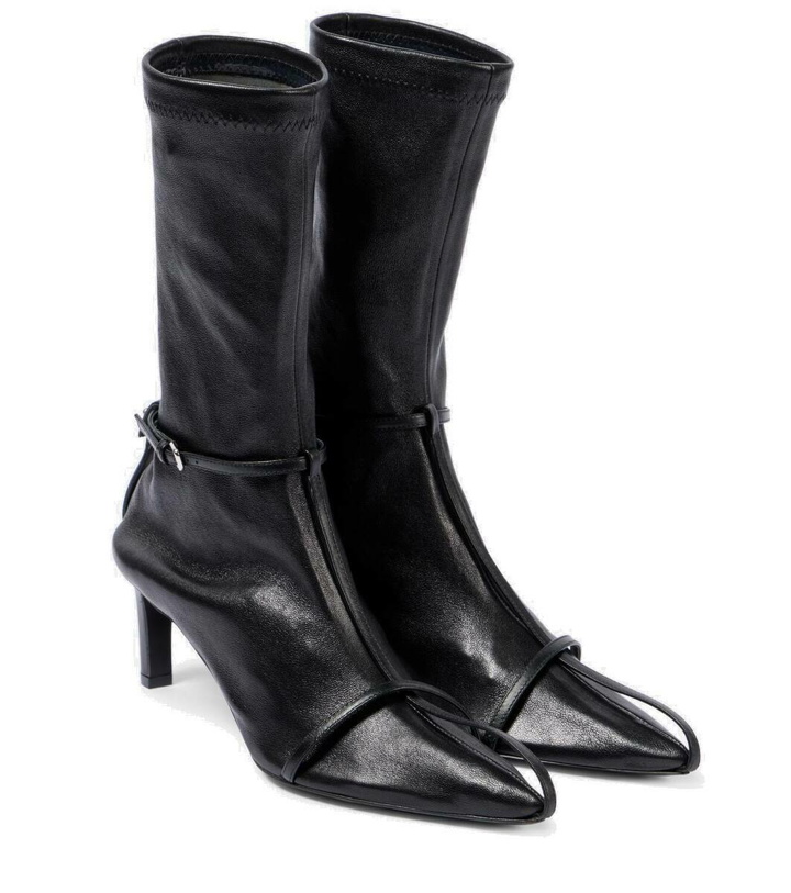 Photo: Jil Sander Leather ankle boots