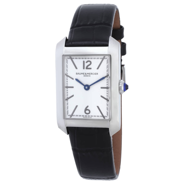 Photo: Baume et Mercier Hampton Quartz White Dial Ladies Watch 10795