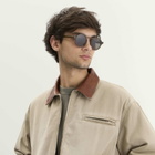 Oscar Deen Panda Sunglasses - Presented by END. in Pond/Moss 