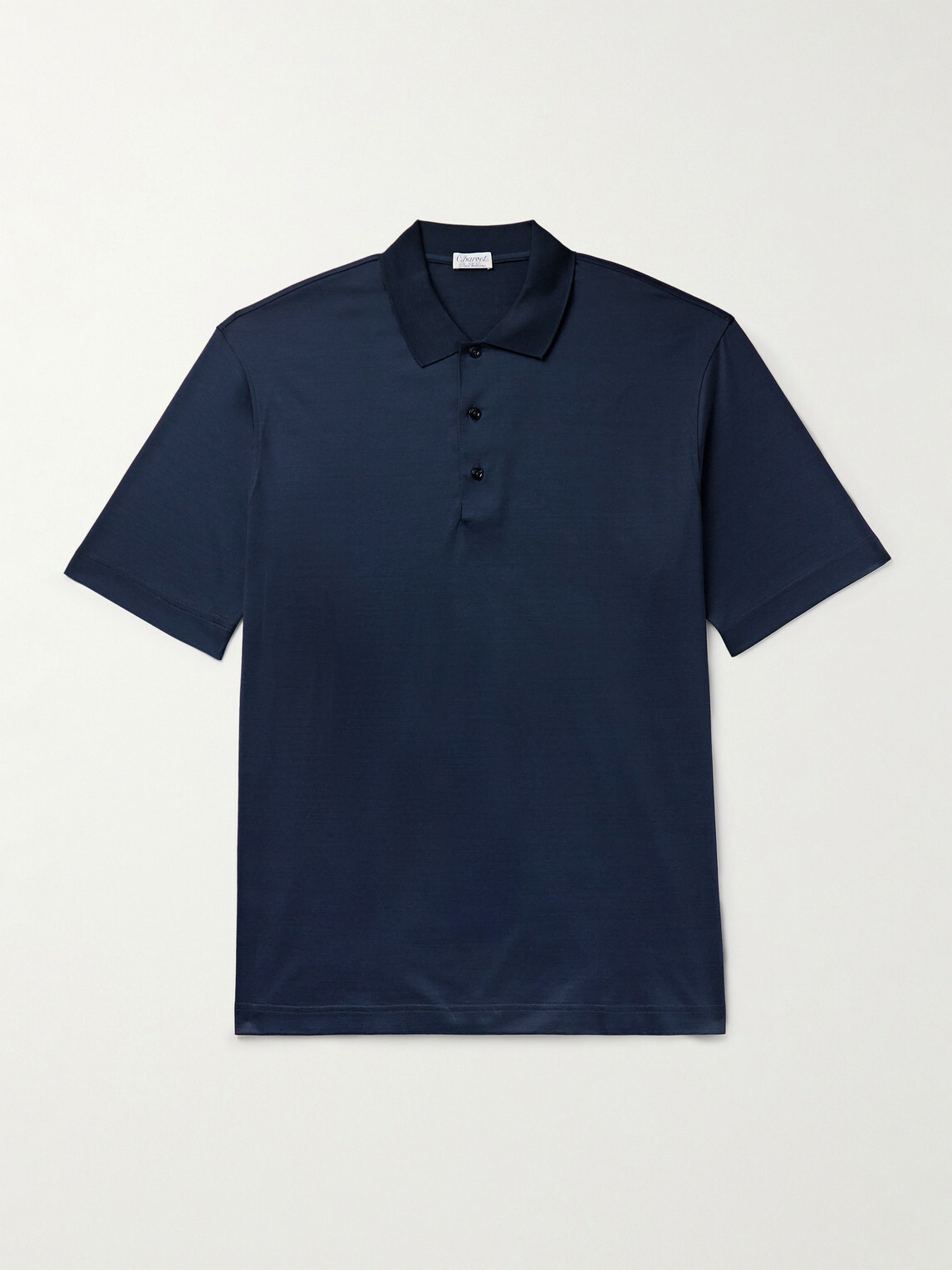 Charvet - Cotton Polo Shirt - Blue