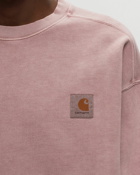 Carhartt Wip Vista Sweat Pink - Mens - Sweatshirts