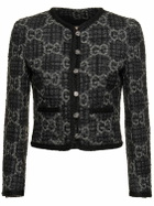 GUCCI - Gg Wool Blend Tweed Jacket