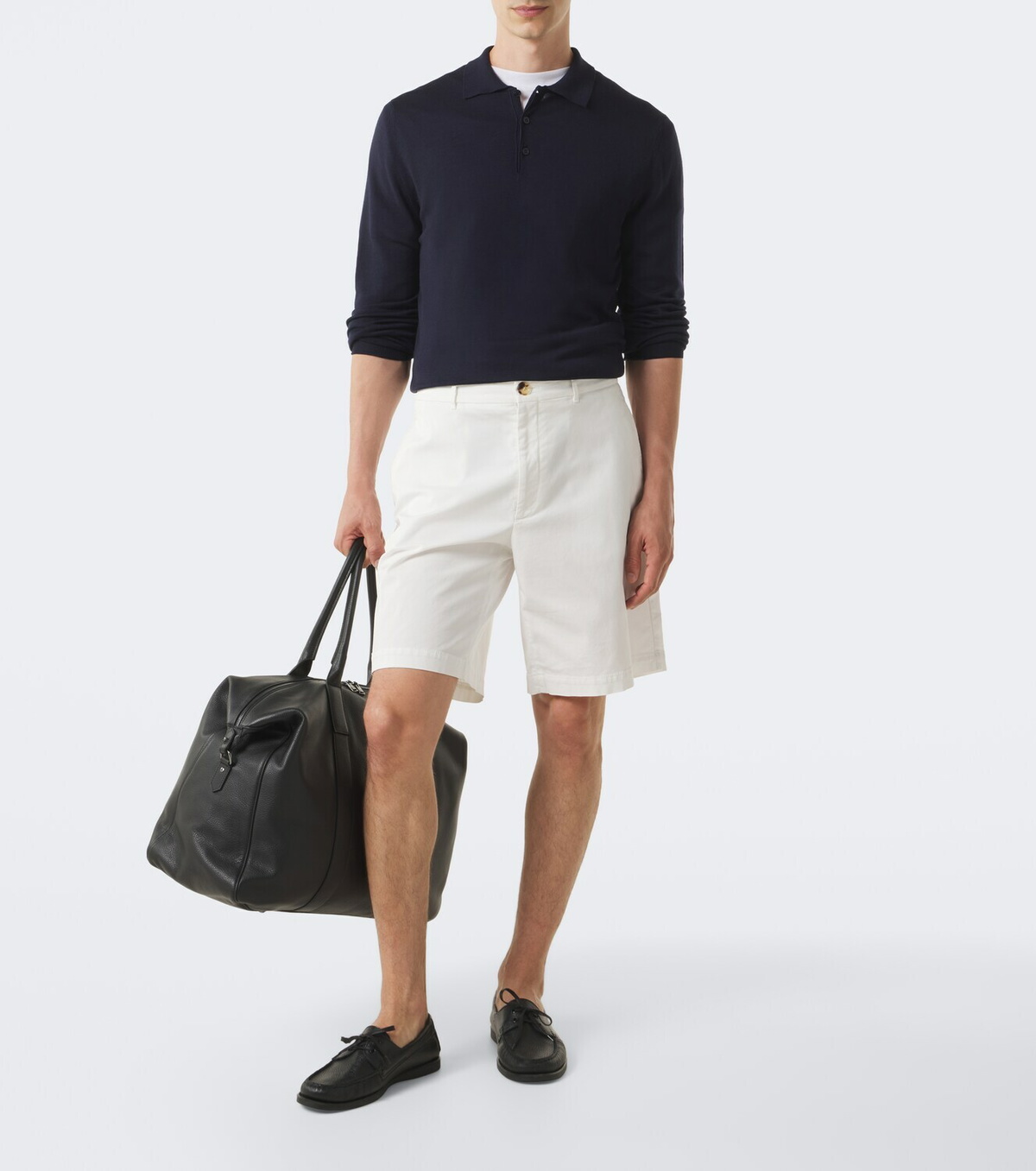 Canali Wool polo shirt