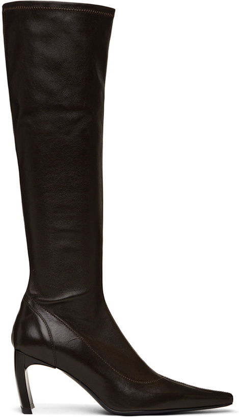 Photo: KNWLS Brown Serpent Tall Boots