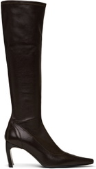 KNWLS Brown Serpent Tall Boots