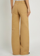 Armarium Luke Wide-leg Cotton Trousers Camel