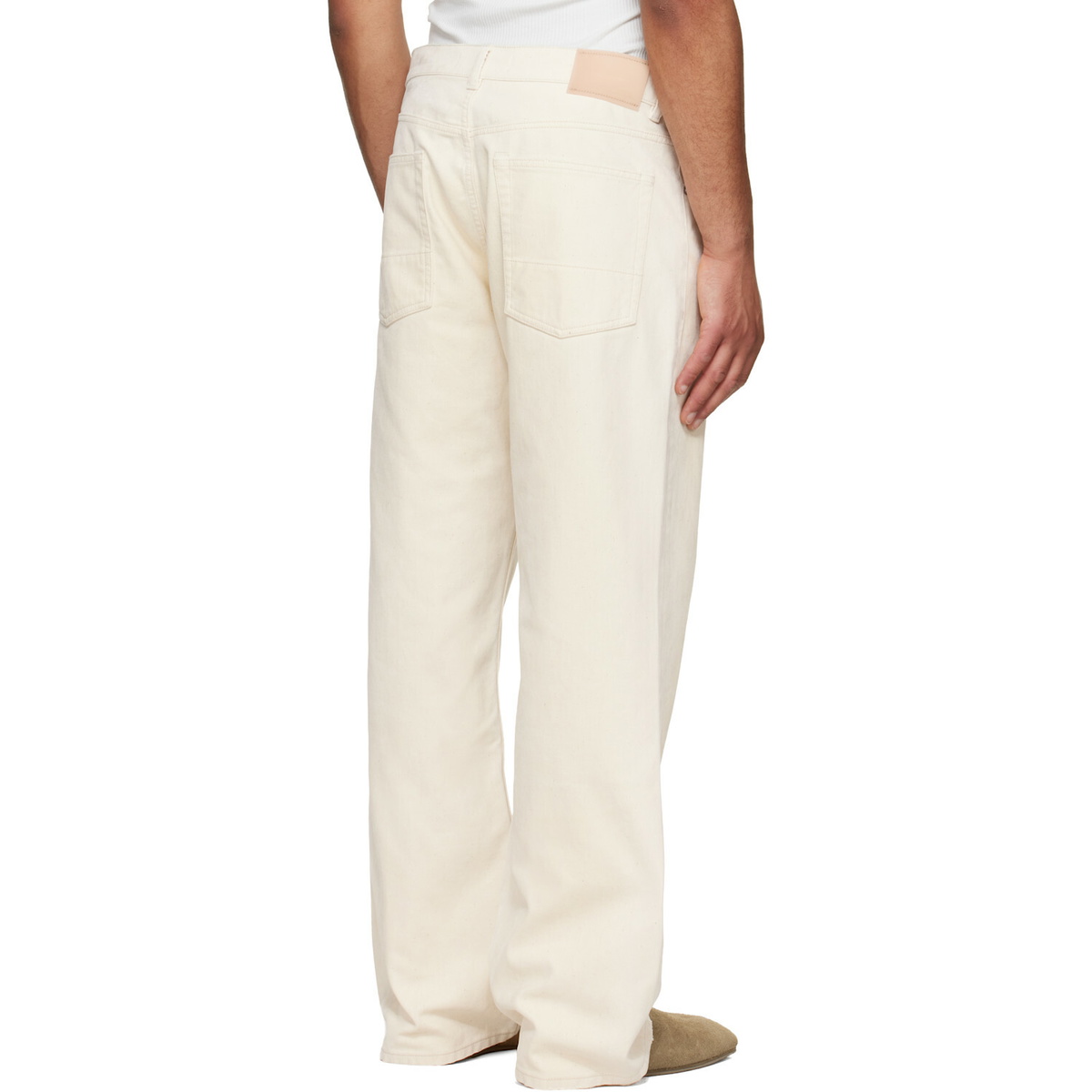 OUR LEGACY Off-White Third Cut Jeans
